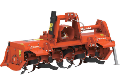Sicma ZLL 150 Rotary Tiller — 59" | 20-35 HP | 8" Tillage Depth | Cat. 1