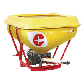 Cosmo PDV 600 PVC 3-Point Hitch Spreader — 1,497 lb Capacity | 26–50 ft Spread | 30 HP